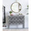 26,4 x 32,3 pouces miroir en métal doré pour le mur - salon, vestibule, bureau, reflet transparent, construction solide 26,4 x 1,8 x 32,3 pouces décorent le design en cristal-736577282-736577285