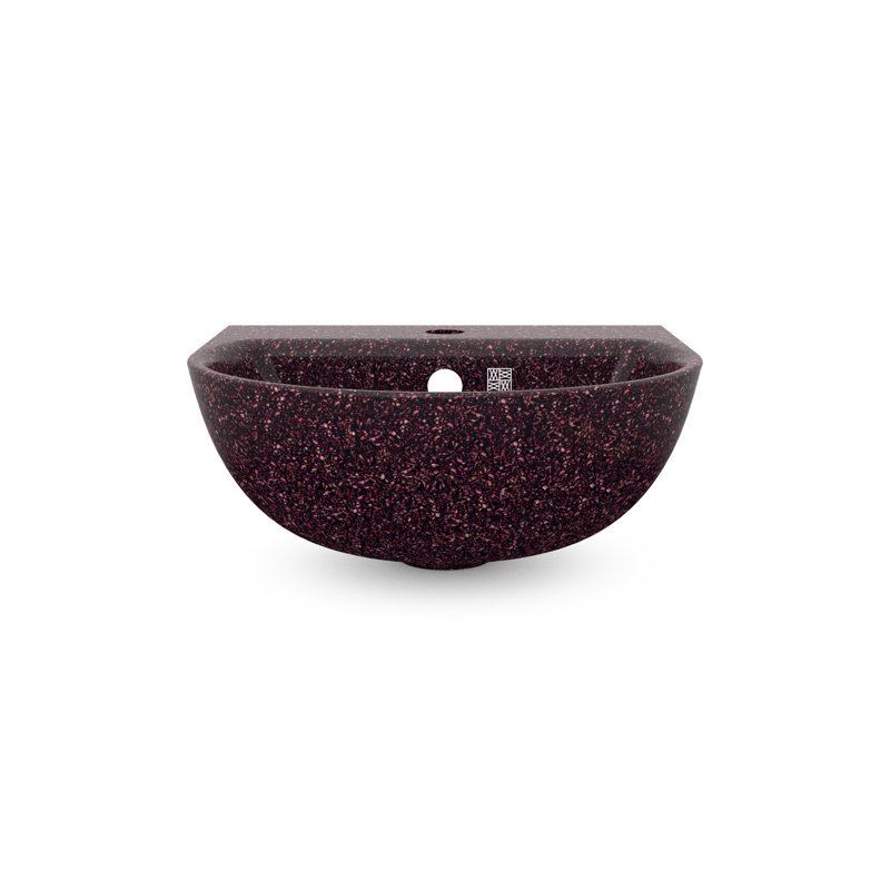 Soft40 15.75'' L Bathroom Sink, Berry
