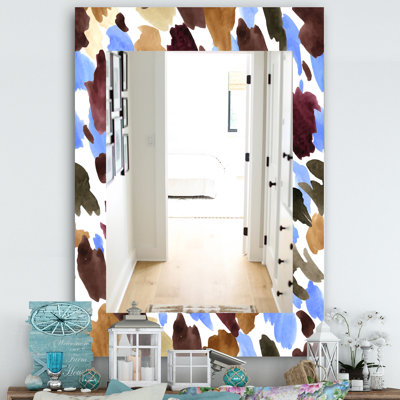 Miroir de salle de bain/meuble-lavabo leopard