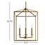 Lustre rectangulaire à 4 lumières Ellis-885785399-885785397-885785417