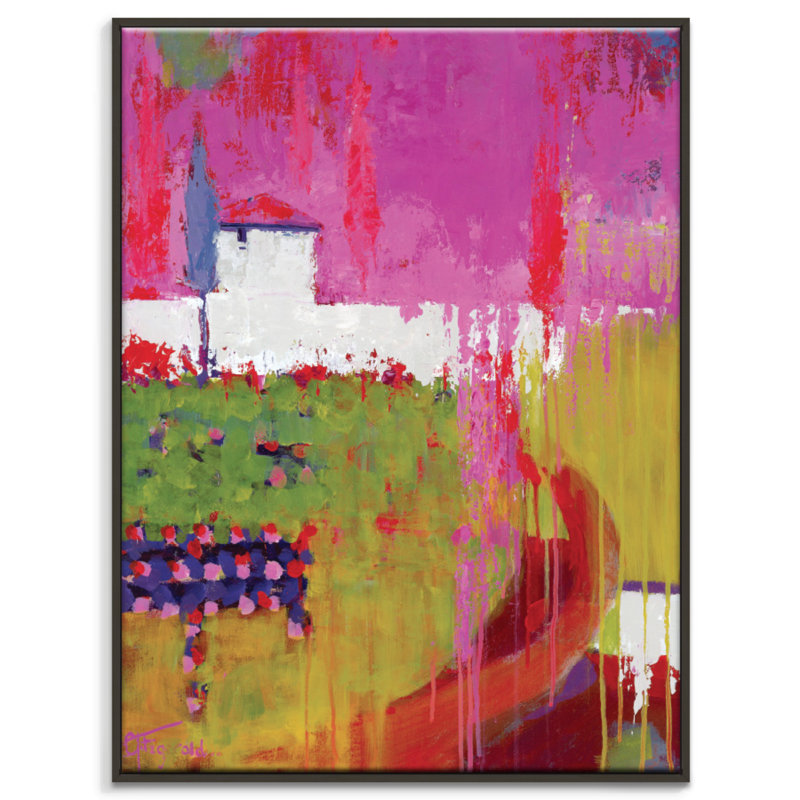 Wonders Of Tuscany by Catherine Fitzgerald - Painting on Canvas, 51cm H x 41cm W, Timber