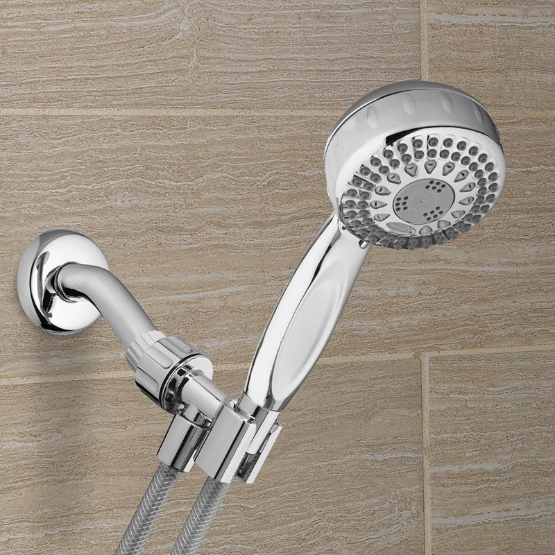 Waterpik Chrome 5-Setting Handheld Showerhead with Pulse