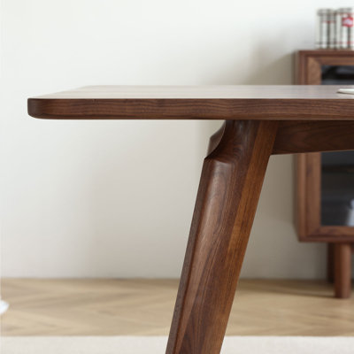 Nordic solid wood simple dining table