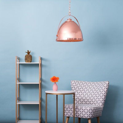 Wil 1-Light Dome Pendant