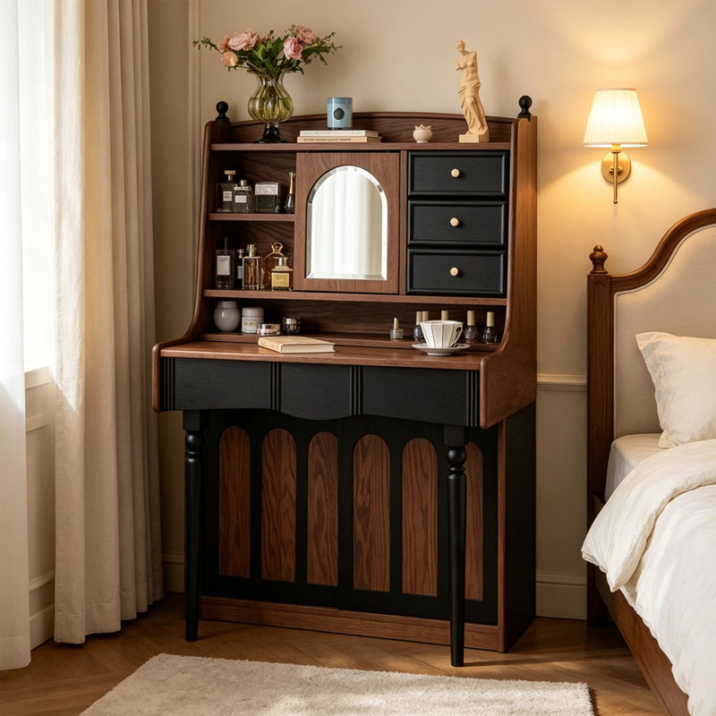 French style exquisite retro dressing table