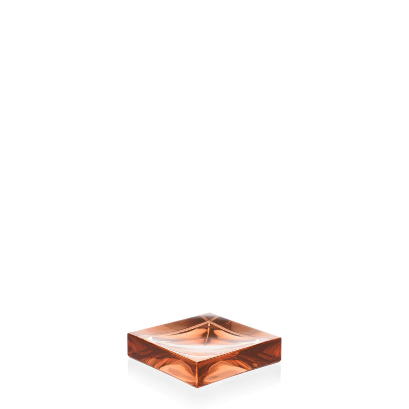 Boxy Soap Dish, Rose Nude