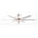 Jasmien 70" Modern Large Ceiling Fan with LED Lights and Remote Control