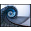 «Deep Blue» par Rana Jabeen, impression sur bois encadrée-590132618