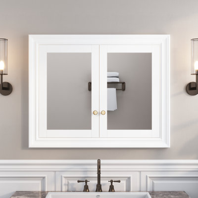 Natilyn 40 " W X 32 " H Recessed Medicine Cabinet