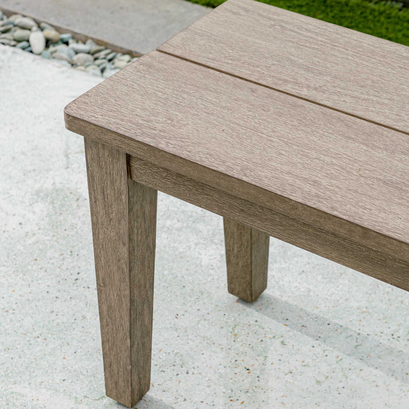 Banc d'extérieur gris foncé Uttermost Forsyth