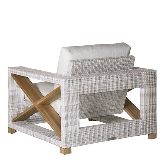 Jupiter Outdoor Lounge Chair, Cloud, Jupiter Cool Gray