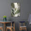 Ivy Bronx «Green Abstract Leaves No 3» par Andreas Magnusson, art mural en métal-634183064