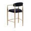 2 tabourets de bar rembourrés Modern