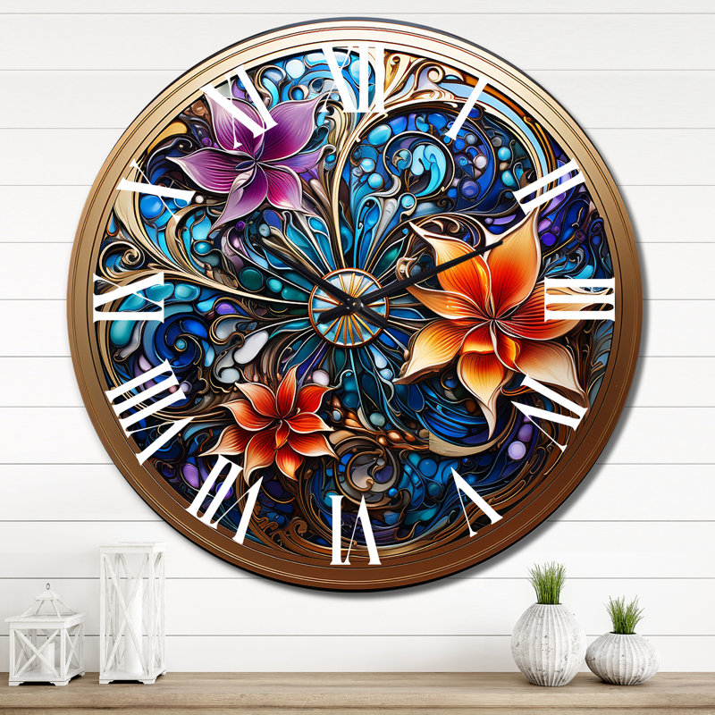 Horloge murale Retro, Très grand
