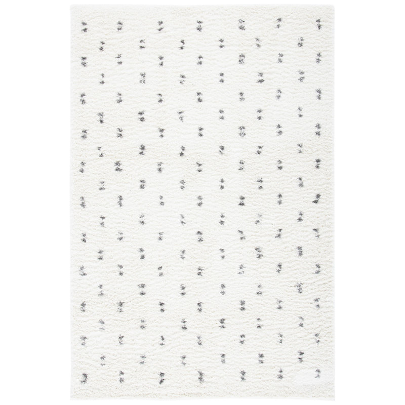 Tapis à poils longs Berber, Rectangle 6 pi x 9 pi