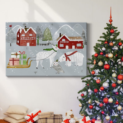 Stars & Snowflakes Collection A-Gallery Wrapped Canvas