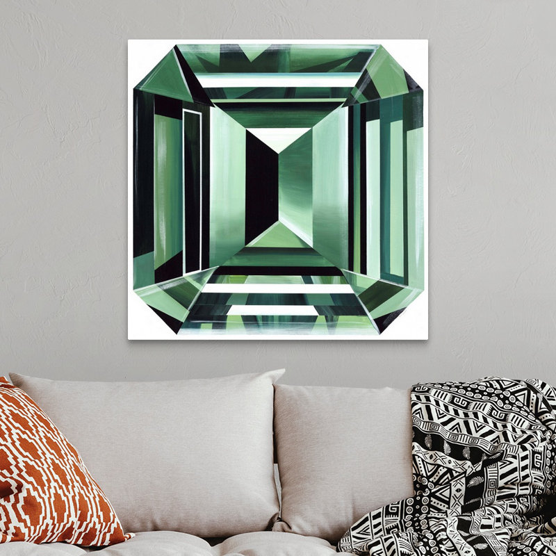 Royal Jewels IV - Impression sur toile, Toile tendue, H 36 po x l 36 po x P 1,25 po
