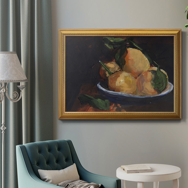 " Fruit Plate I " Acrylic Painting