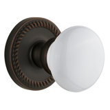 Grandeur Newport Rosette Single Dummy with Hyde Park Door Knob