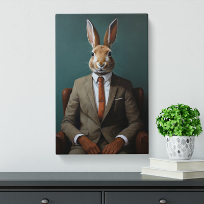 Rabbit In A Suit No.3 - Print