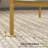 2 Tempered Glass End Table, 26" Round With Storage, Gold Living Decor Area Side Frame