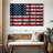Borges US Flag On Wooden Slats