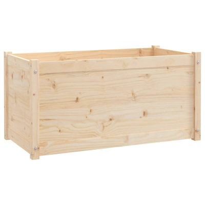Rowhn Wood Pot Planter