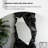 Black Abstract Geometric Wall Mirror - Modern Crinkled Art Decorative Mirror, Irregular Textured Frame Accent Mirror for Living Room Bedroom Entryway-1652594509