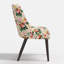 Chaise Clare en dahlia multicolore-251707849