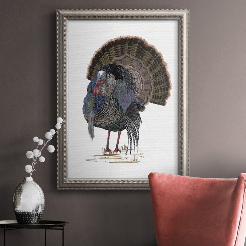 «Turquie Study II», peinture sur toile encadrée, L 16 po x H 20 po