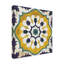 «Andalucia Tiles C Blue and Yellow», impression sur toile tendue-32717059