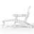 Vinnie Outdoor Folding Adjustable Adirondack Chair With Cup Holder & Hideaway Ottoman (Set Of 2)-2003323457