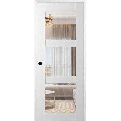 Verre transparent en bois manufacturé Bianco Noble Palladio 3 Lite