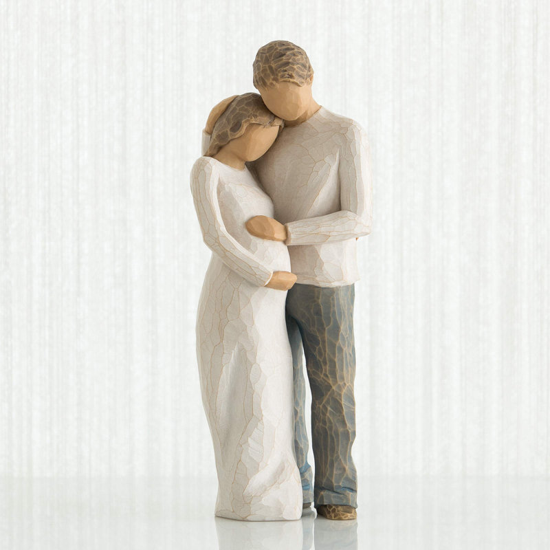 People Figurines & Sculptures,  21" H x 3.8" W x 5" D