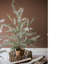Sapin de Noël vert / vert floqué / givré-398884327