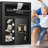 Electronic Fireproof Depository Safe with Drop Slot, Anti-Theft Drop Safe for Business with Programmable Numeric Keypad Lock and Spare Keys