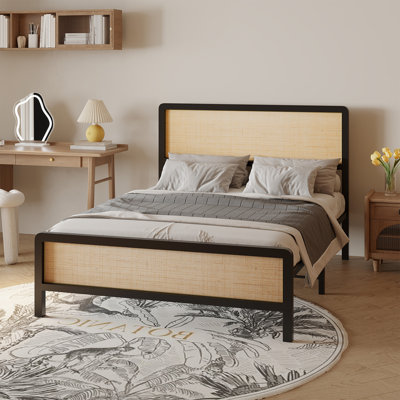 Structure de lit Cane Boho