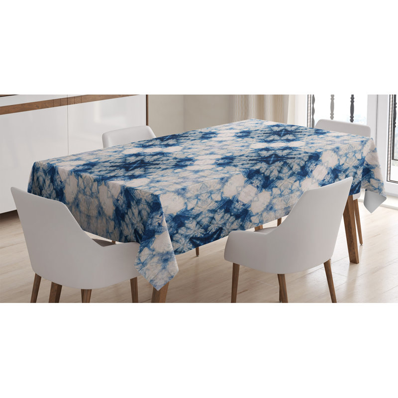 Geometric Tablecloth, 70" L x 52" W