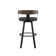 Drees Swivel Upholstered Counter & Bar Stool with Wood Backrest