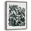 Encre Jungle III, reproduction encadrée - bois massif-1919002934