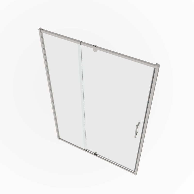 Portes de douche, Chrome