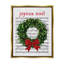 «Joyeux Noel Vintage Song» par Lettered and Lined - impression sur bois-724737664-724815626