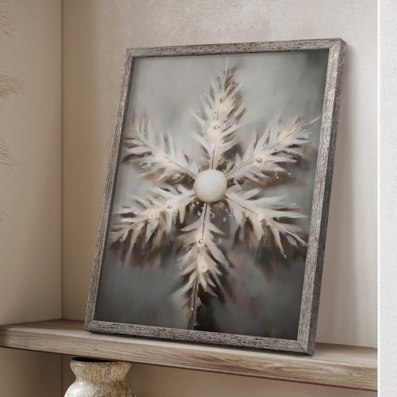«Christmas Holiday Art», série 2-CLxxv, reproduction encadrée - bois massif, H 11 po x l 9 po