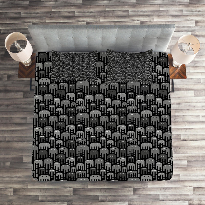 Coverlet, King Bedspread + 2 Shams