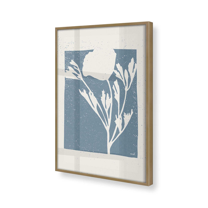 «Floral Impressions», Cadre doré brossé, H 15,25 po x l 15,25 po
