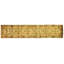Polonaise Wool Oriental Area Rug in Ivory/Yellow/Beige/Green-92900426
