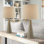 Lampe de table en céramique Prescott