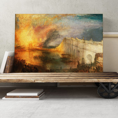 J.M.W. Turner - Wrapped Canvas Painting