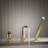 Composed Deck-Mount Bath Faucet With Handshower-94426541