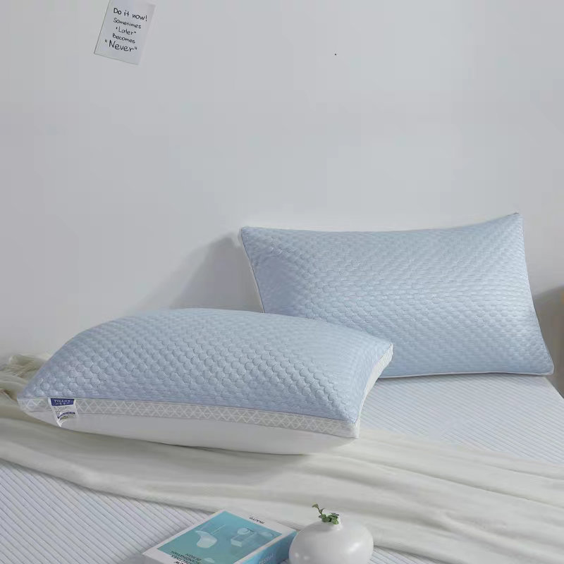 Cooling Breathable Tofu Pillows-Sky Blue(1Pack), Sky Blue, Single